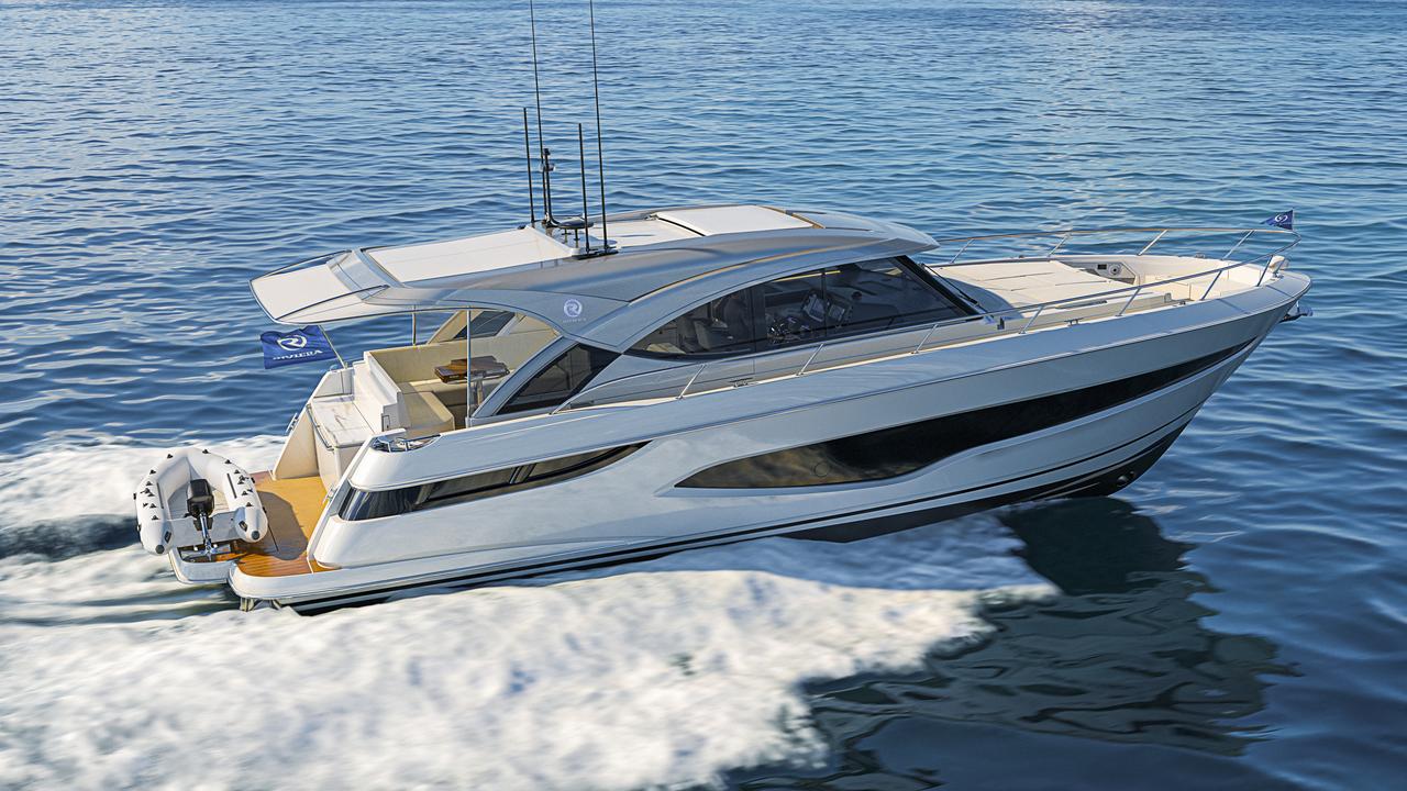 Riviera's 4300 Sports Express motor yacht will be launched on the Sanctuary Cove International Boat Show, starting on May 22.