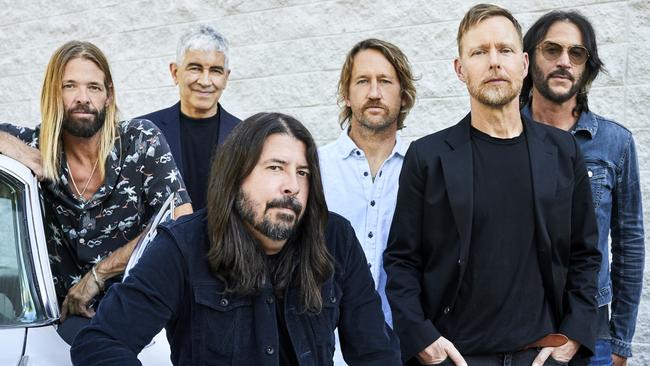 Dave Grohl may not be a fan of his band name but millions are. Picture: Supplied