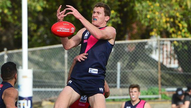 Peter McEvoy kicked six goals in Coburg’s big win.