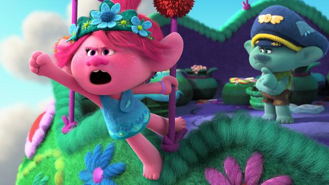 Trolls is an inoffensive and highly formulaic kids movie.