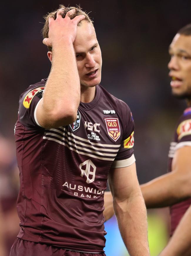 Daly Cherry-Evans and the Maroons had a night to forget. Picture: Getty Images