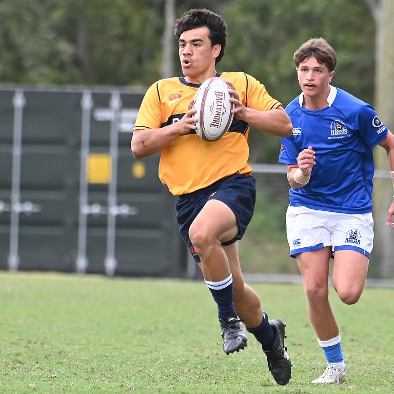 Qld Country U16s v SEQ Barbarians Thursday September 19, 2024. Picture, John Gass