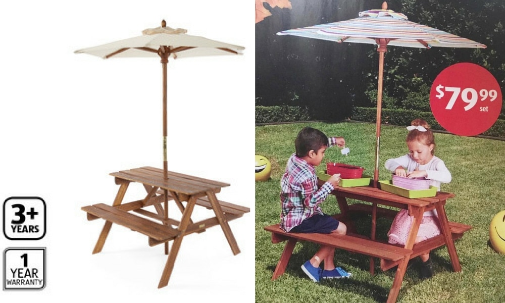 Aldi childrens table and chair set hot sale