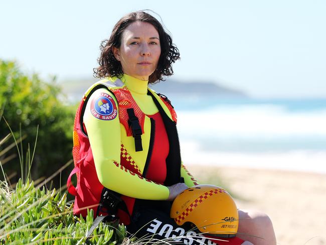 Brianna Coyte says life jackets really do save lives but they need to be up to Australian standards. Picture: Tim Hunter