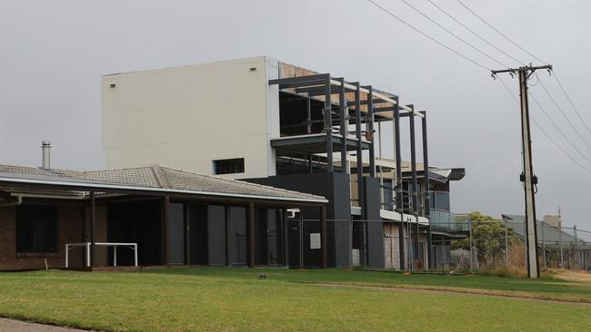 The partially-built house at 9 Gold Coast Drive, Carrickalinga, was built nearly a metre taller than what was approved. Picture: Dylan Coker