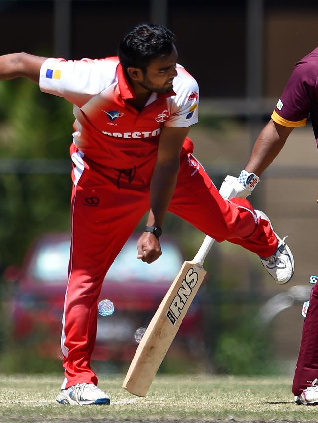 Althaf Nizam in action for Preston. Picture: Steve Tanner