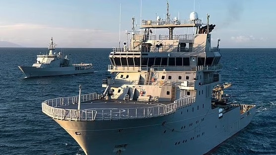 HMNZS Manawanui. Picture: NZ Defence Force