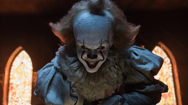 The horror film is so terrifying parents are allegedly cancelling bookings. Picture: Brooke Palmer / Warner Bros. Pictures / AP.