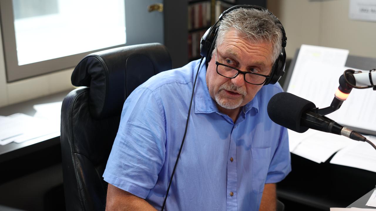 Ray Hadley, 70, finished up at 2GB on December 13 after 43 years in radio. Picture: Rohan Kelly