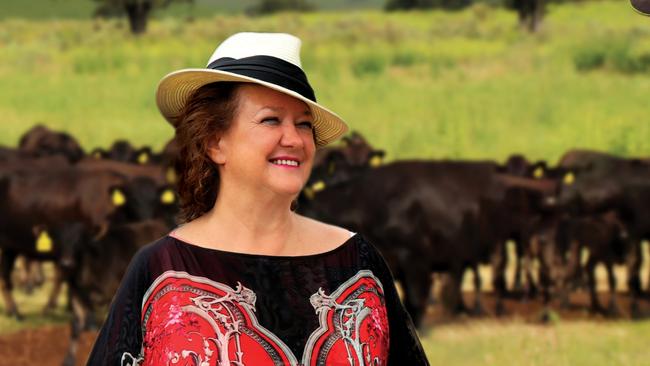 Hancock Agriculture owner and Australia’s richest person Gina Rinehart.