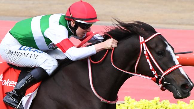 Japanese star Lys Gracieux was a class above her rivals in the Cox Plate. Picture: AAP