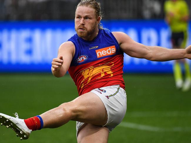 Daniel Rich is set make his 250th appearance for the Brisbane Lions. Picture: Daniel Carson/AFL Photos via Getty Images