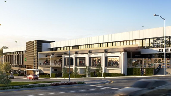 An artist's impression of the upgraded Lutwyche City shopping centre.