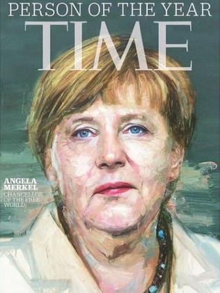 TIME magazine named Angela Merkel 2015 Person of the Year. Picture: TIME