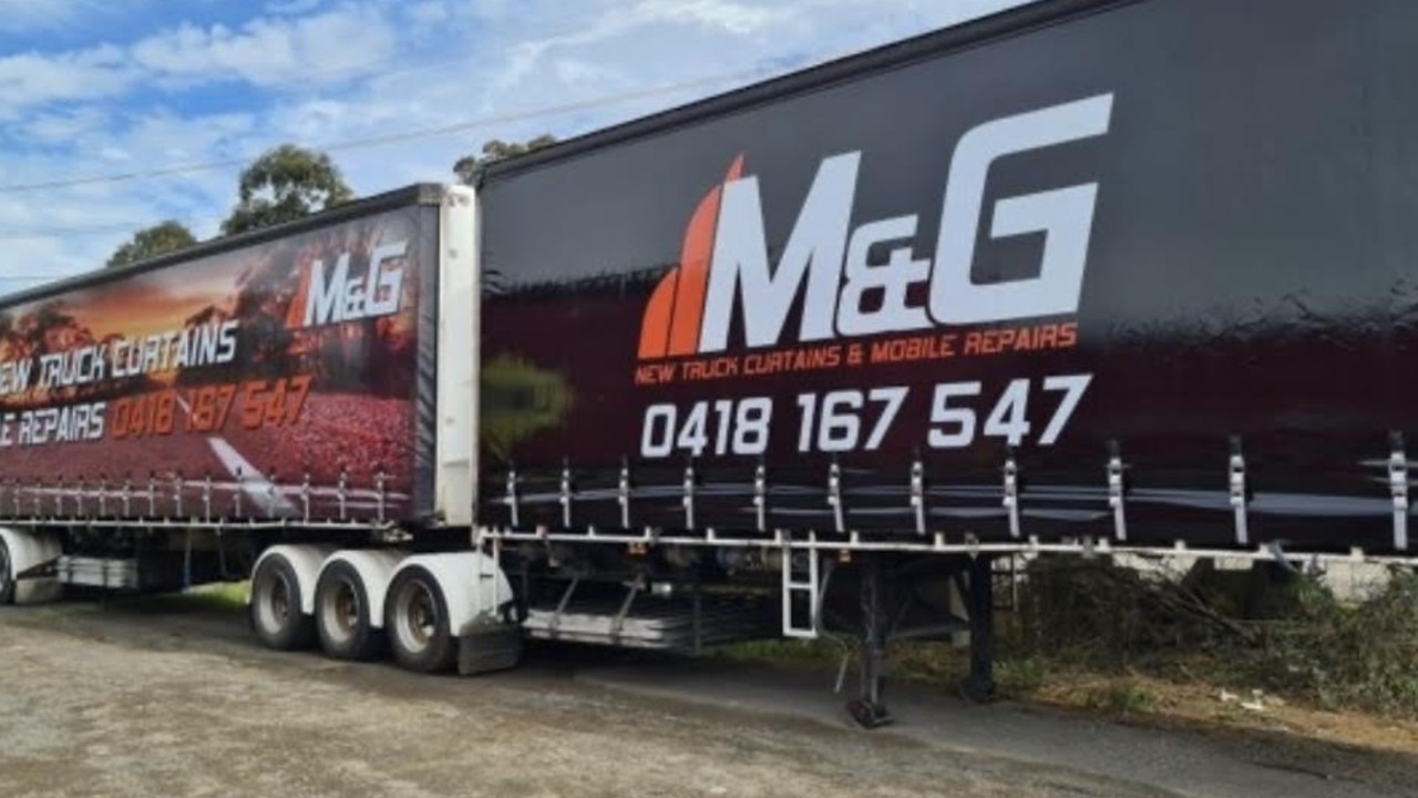 M&amp;G Truck Curtain Repairs is really feeling the impact of the pandemic now. Picture: Supplied