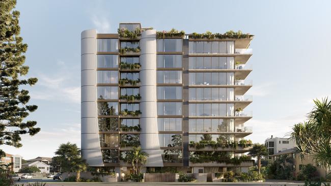 Artist impression of Cote Palm Beach, a nine-storey tower pitched by Steer Developments