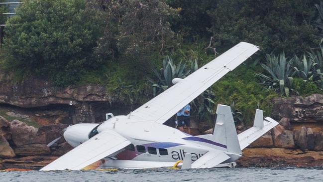 The passengers were rescued by emergency services. Picture: NCA NewsWire / David Swift