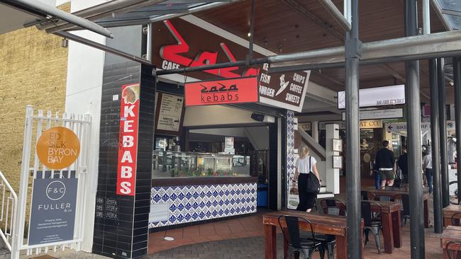 The e-bike was snatched from outside Zaza Kebabs on Jonson St. Picture: Savannah Pocock