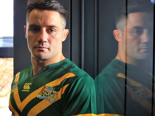 Cooper Cronk  of the Kangaroos, in Canberra ahead of fridays test against New Zealand. pic Mark Evans