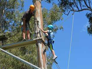 LIVING THE HIGH LIFE: Get the family together for some fun. Picture: Francis Witsenhuysen