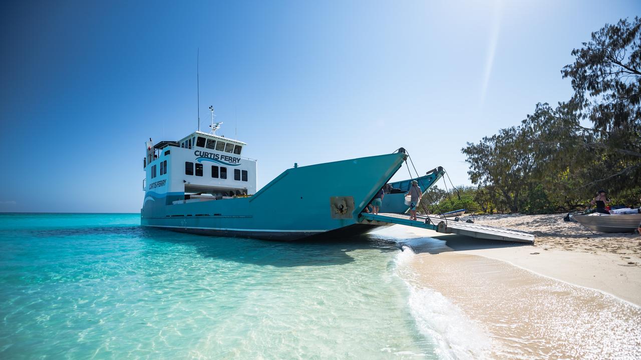 ISLAND FUN: Curtis Ferry regularly visits the Capricorn Bunker Group of islands