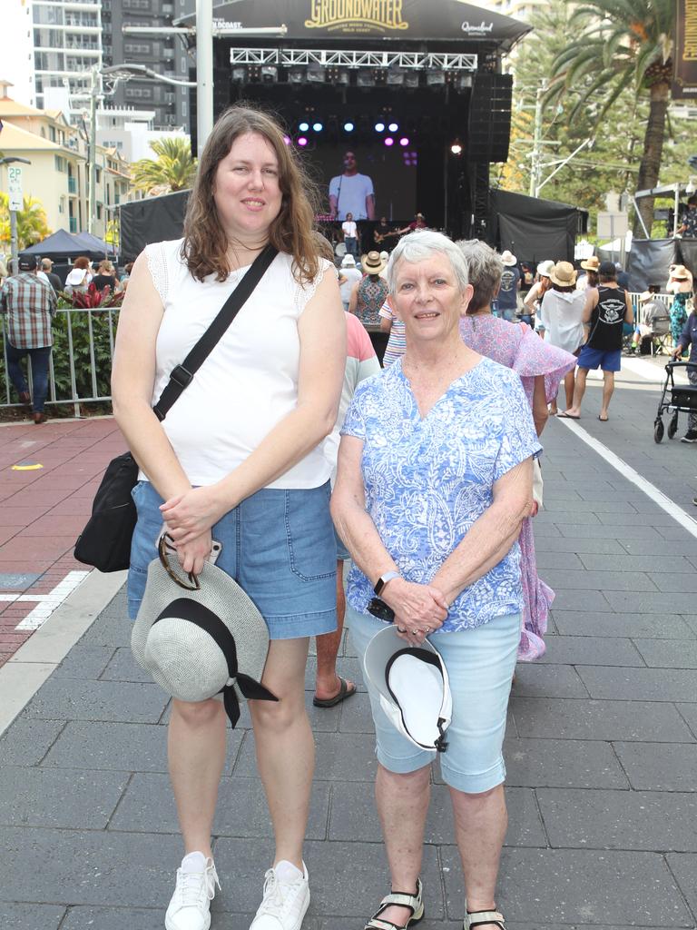 Groundwater. Noela McKellar, Alison Jervis. 19 October 2024 Broadbeach Picture by Richard Gosling