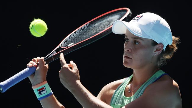 Ash Barty is keen to move on from her Australian Open loss. Picture: Michael Klein