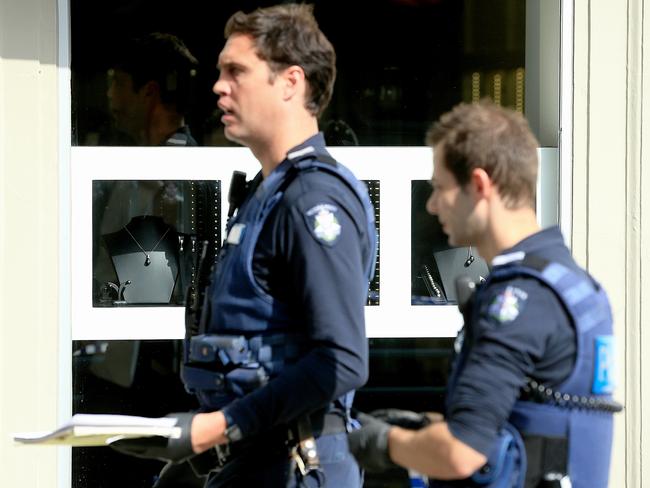 Witnesses described the attempted robbery as ‘very scary’. Picture: Mark Stewart
