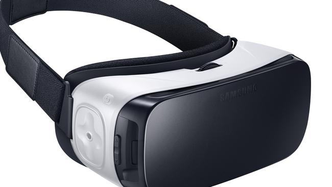 Samsung’s new virtual reality Occulus Rift headset. Picture: Samsung