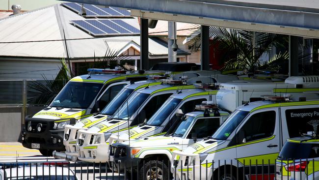 Ramping at the Princess Alexandra Hospital on Friday, March 2. Picture: David Clark