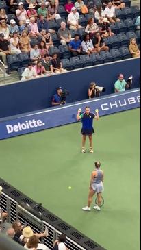 Tennis star booed after ugly act towards ball kid