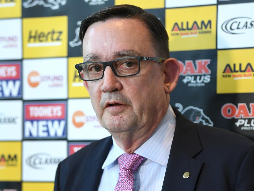 Penrith Panthers CEO Brian Fletcher says clubs believe the NRL is robbing them. Picture: AAP/Joel Carrett