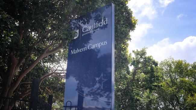 Caulfield Grammar is the latest top school to increase school fees. Picture: Luis Enrique Ascui