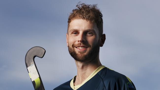 Josh Beltz captain.  Preview to the Hockey One season with the Tassie Tigers.  Picture: Nikki Davis-Jones