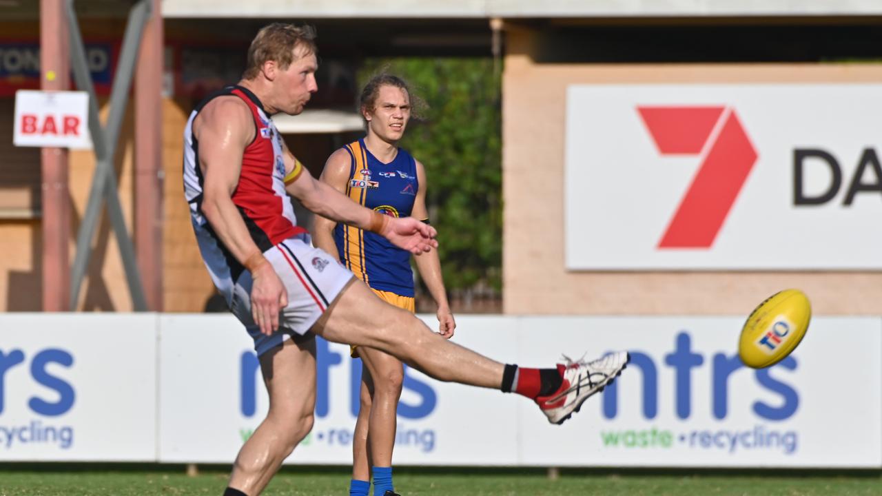 Leigh Williams made his big return for Southern Districts in Round 13. Picture: Julianne Osborne