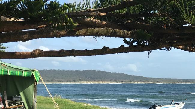 HOLIDAY BLISS: The lovely view from Brooms Head.