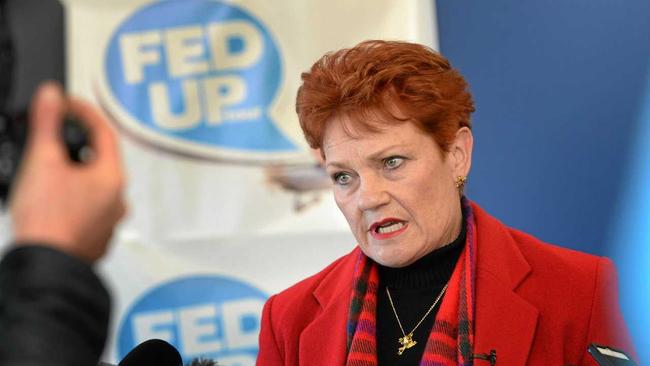 Pauline Hanson knows how to tap into the fury of regional Queensland, and they have plenty to be angry about. Picture: Chris Ison ROK170715chanson3