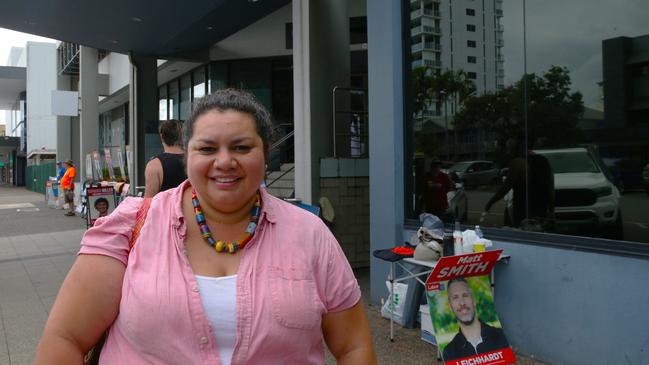 Sophia Goisisi lives in Aeroglen and voted for The Greens. Picture: Elodie Jakes