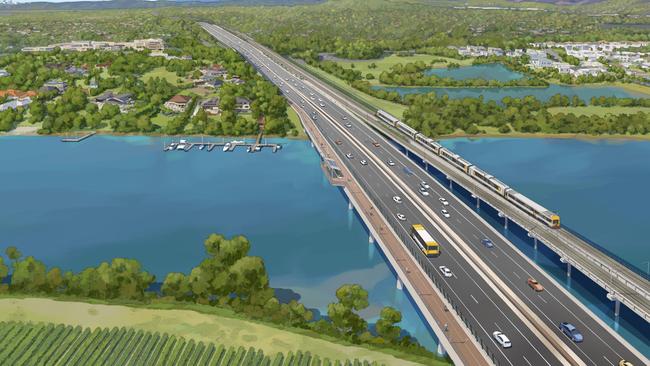 New detailed artist impressions of the Coomera Connector