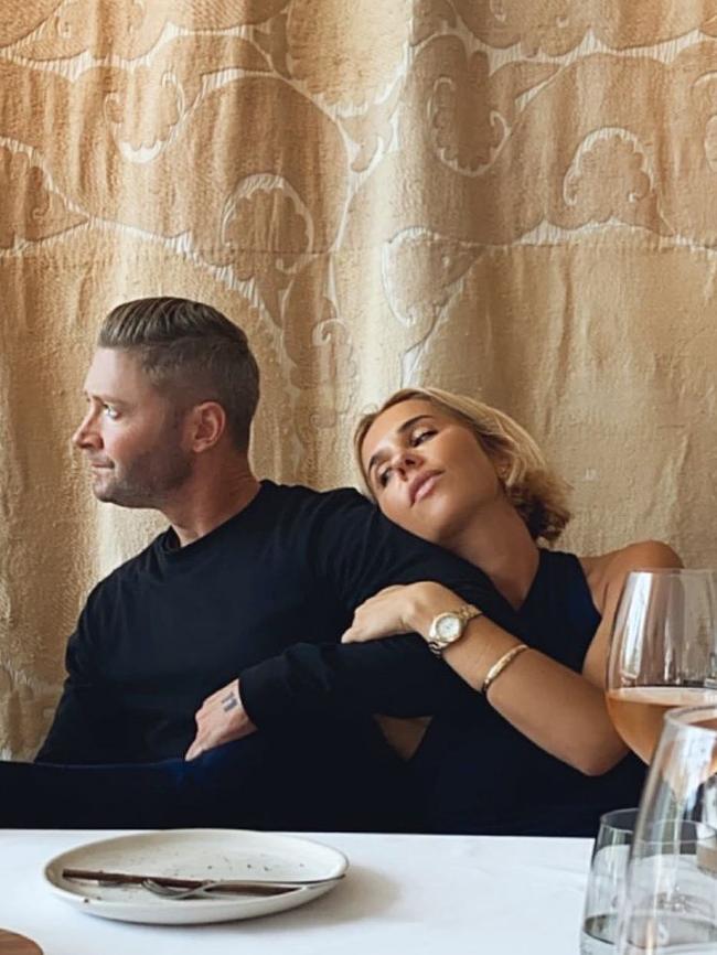 Pip Edwards won’t be drawn on her rumour rekindled romance with Michael Clarke. Picture: Instagram