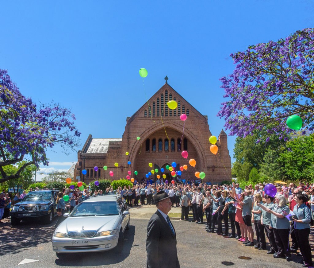 Jodie Spears funeral | Daily Telegraph