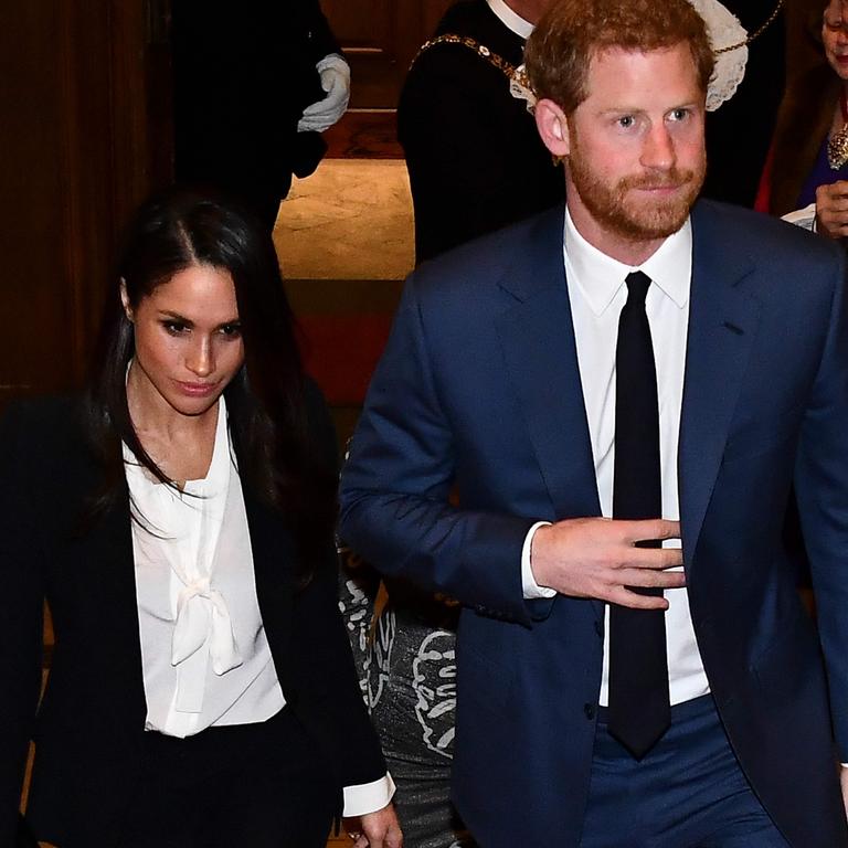 Meghan Markle and Prince Harry in 2018. Picture: AFP.