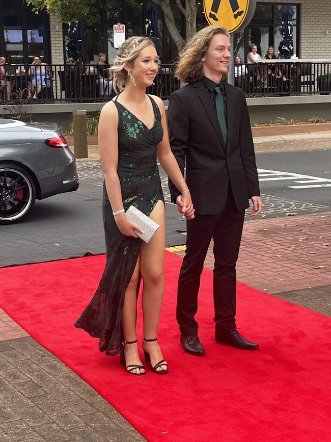 The students of Urangan State High School gather for their formal.