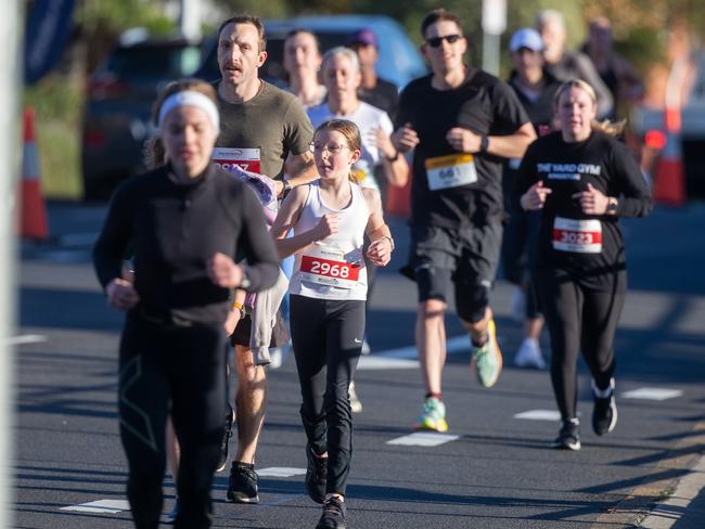 Gemma Dalmazzo in the 7km walk at the City to Casino on Sunday 18th May 2025. Picture: Linda Higginson