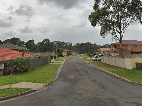 Police were called to Fullerton Circuit, St Helens Park, following reports of a home invasion. Picture: Google Maps