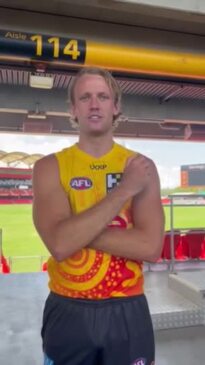 Gold Coast Suns player Jack Lukosius