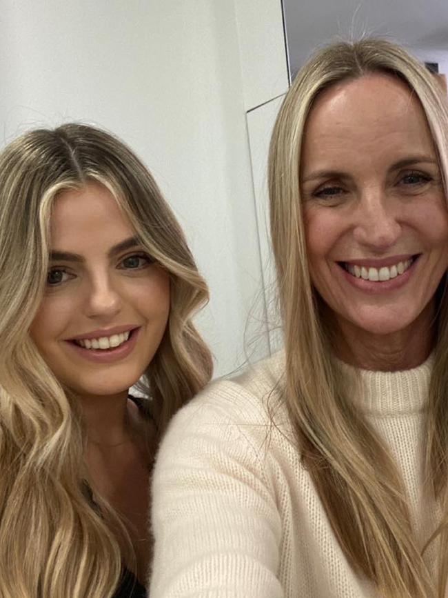 Clip Joint's Vanessa with Nicole Bonython-Hines. Picture: Instagram