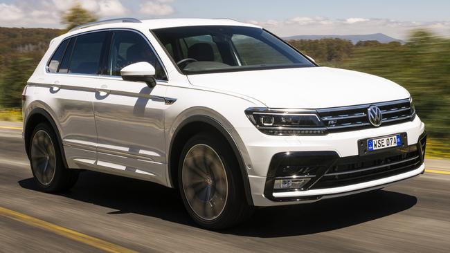 On the road: Tiguan has excellent active safety and strong turbo urge