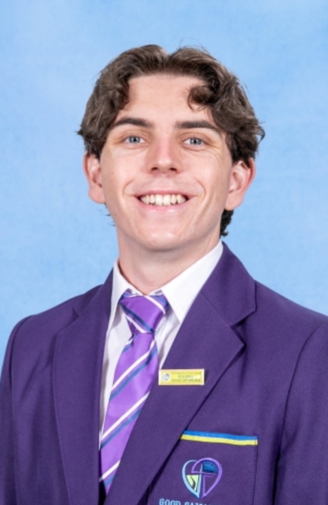 Kade Venables. Photo: Good Samaritan Catholic College