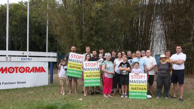 Nathan residents are fighting a proposal for a massive townhouse/unit development in their quaint suburb. Photo: Kristy Muir